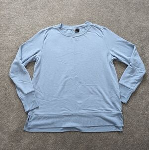 Mondetta light blue lounge wear sweatshirt women's Large